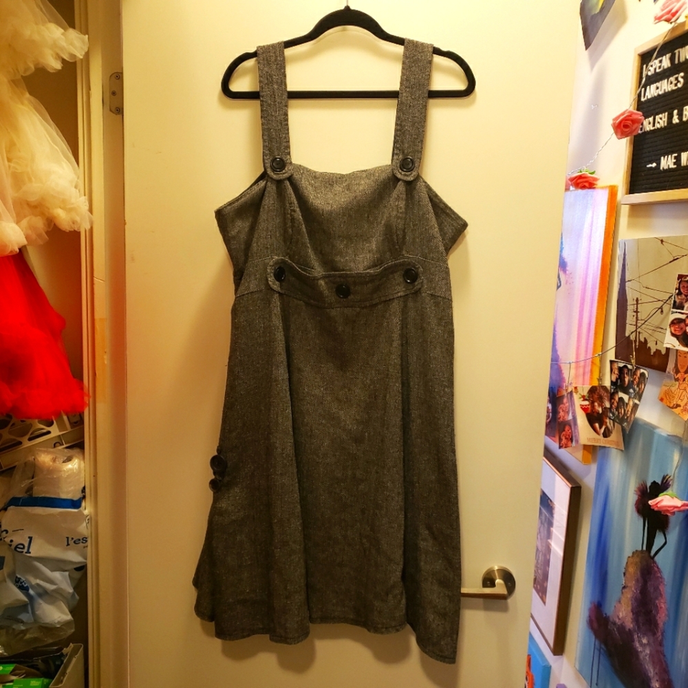 Wool Dress Plus Size 3XL Bon Bon label